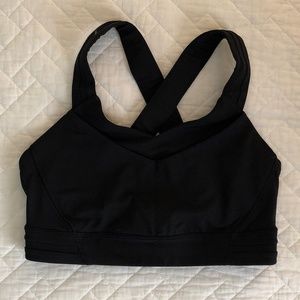 Lululemon Black All Sport Bra
